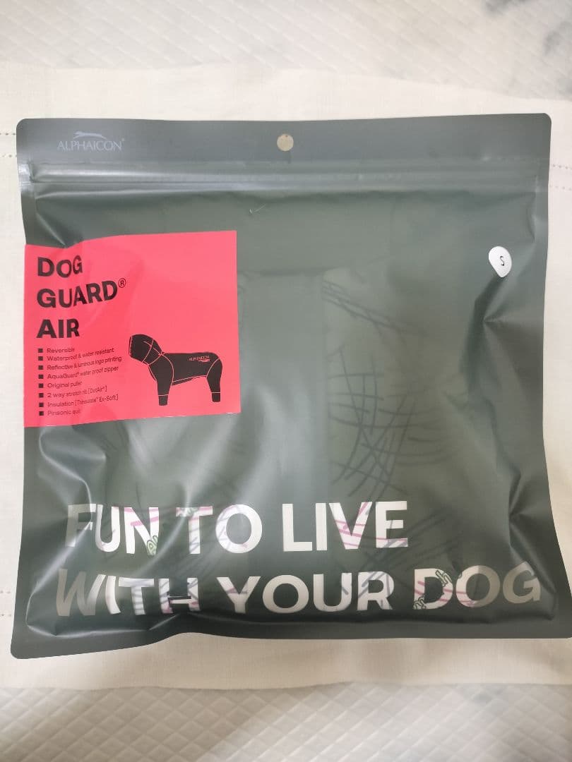 Sサイズ　ALPHAICON DOG GUARD AIR　ドッグガード・エア