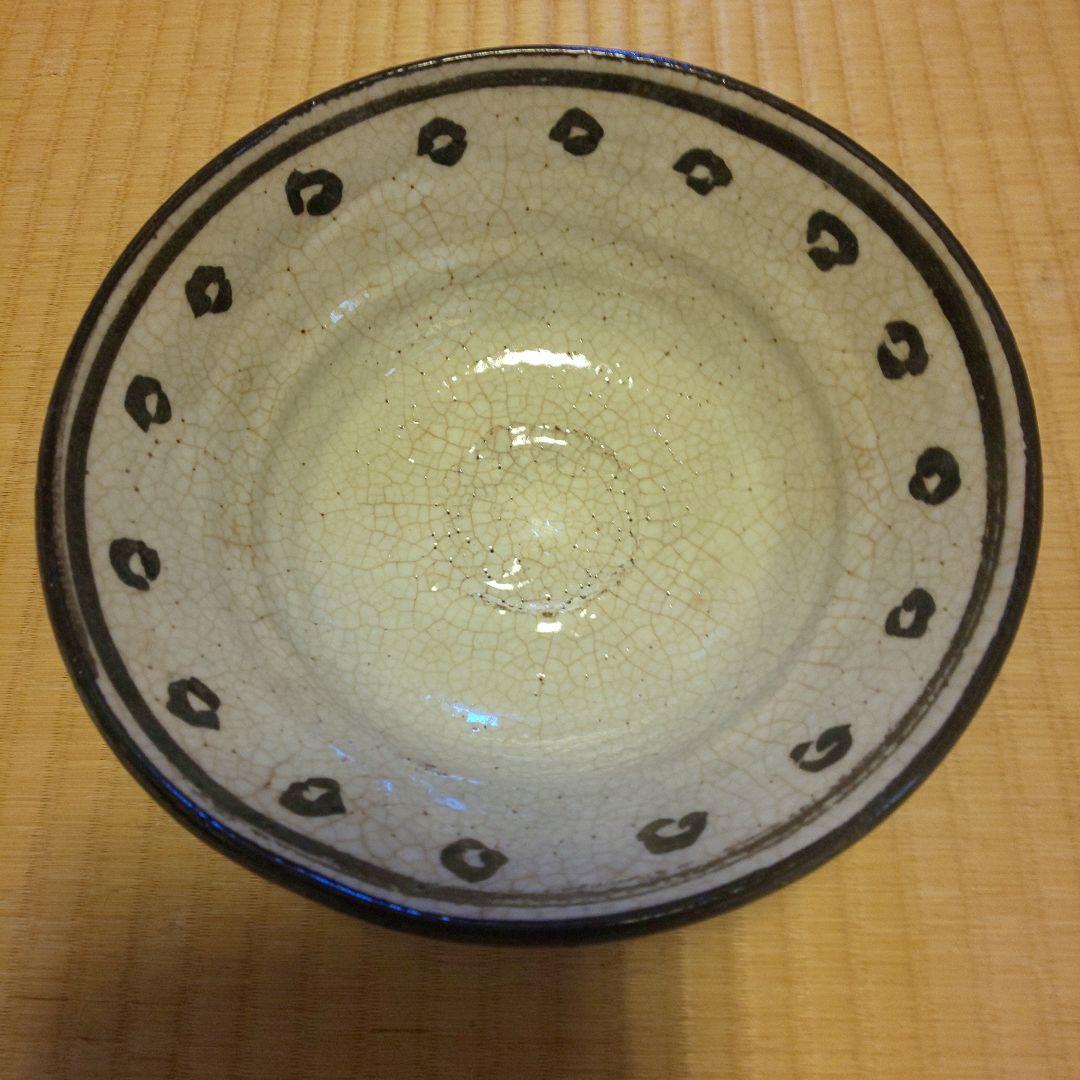 A 174 　一方堂 鐵釉 主菓子器 清水六兵衛