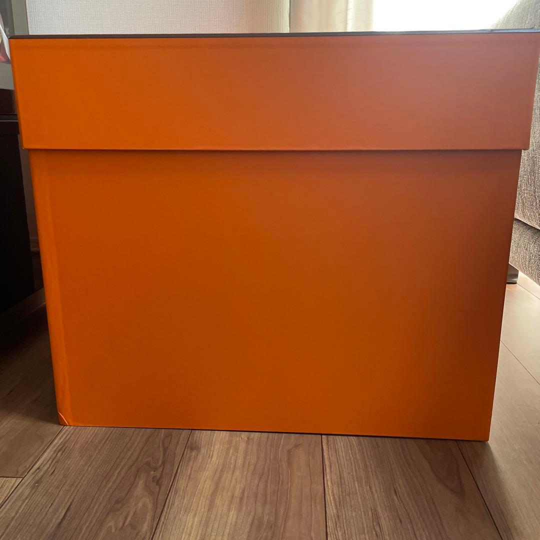 HERMES オレンジ ギフト箱 特大収納ボックス