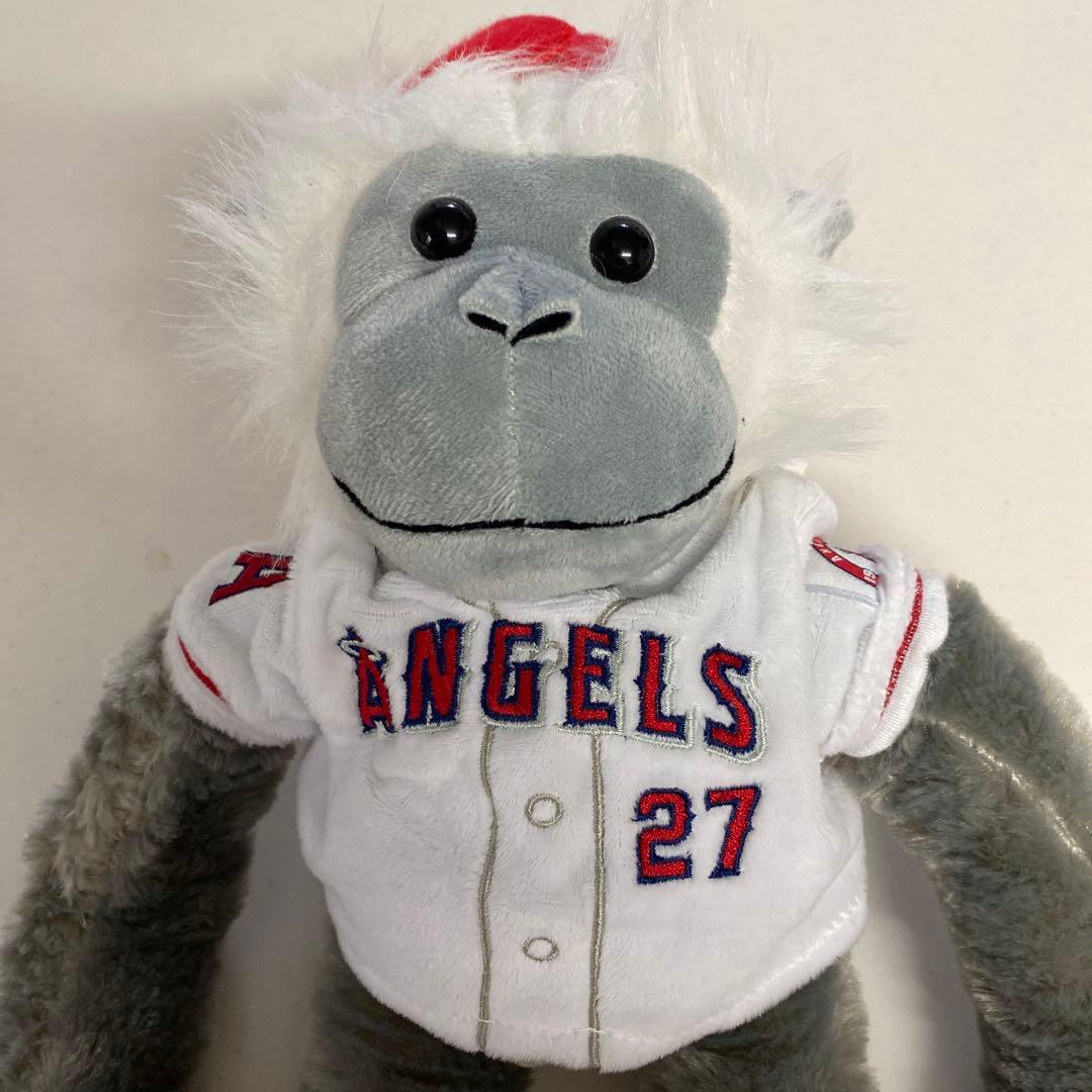 【シリアルナンバー付】球場限定品 エンゼルストラウト27ラリーモンキーぬいぐるみ