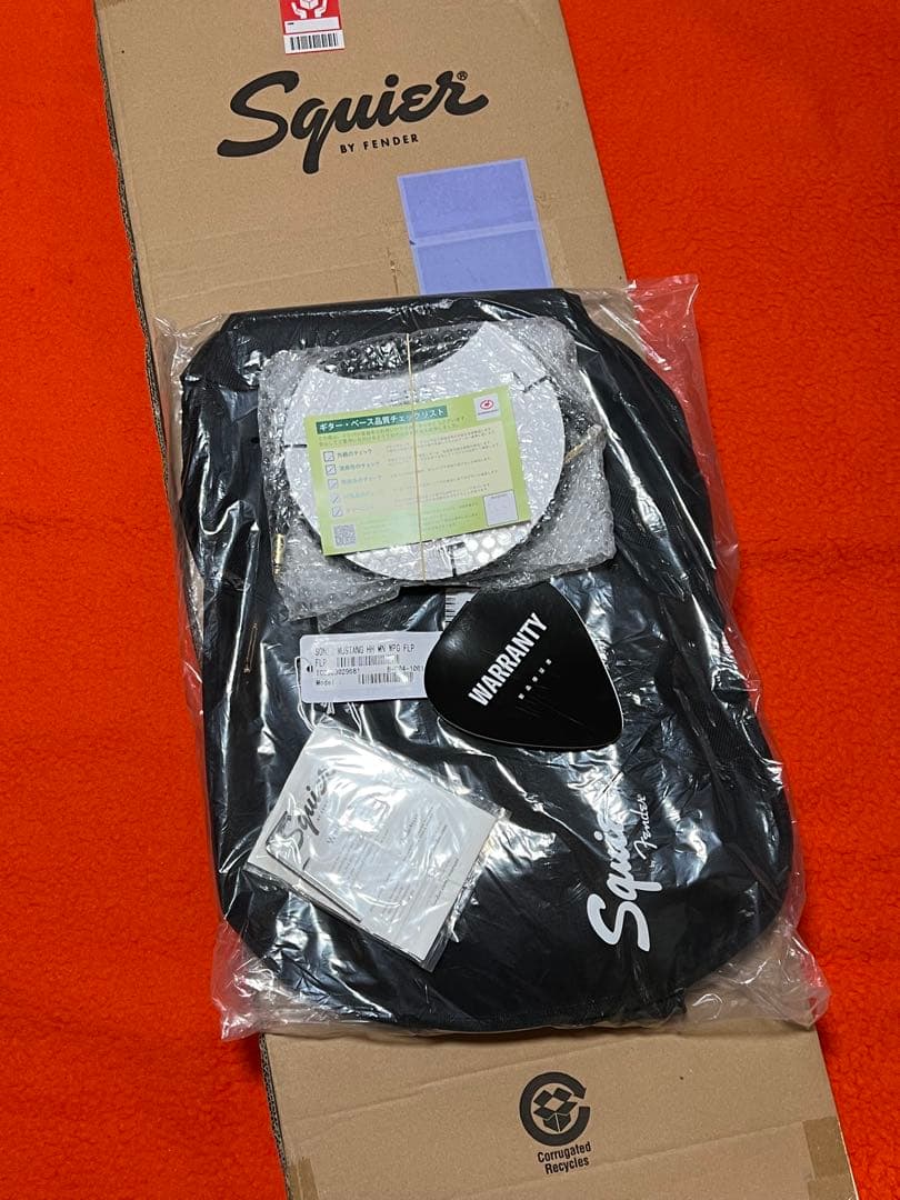 美品 スクワイヤ ソニック ムスタング HH / ショートスケール