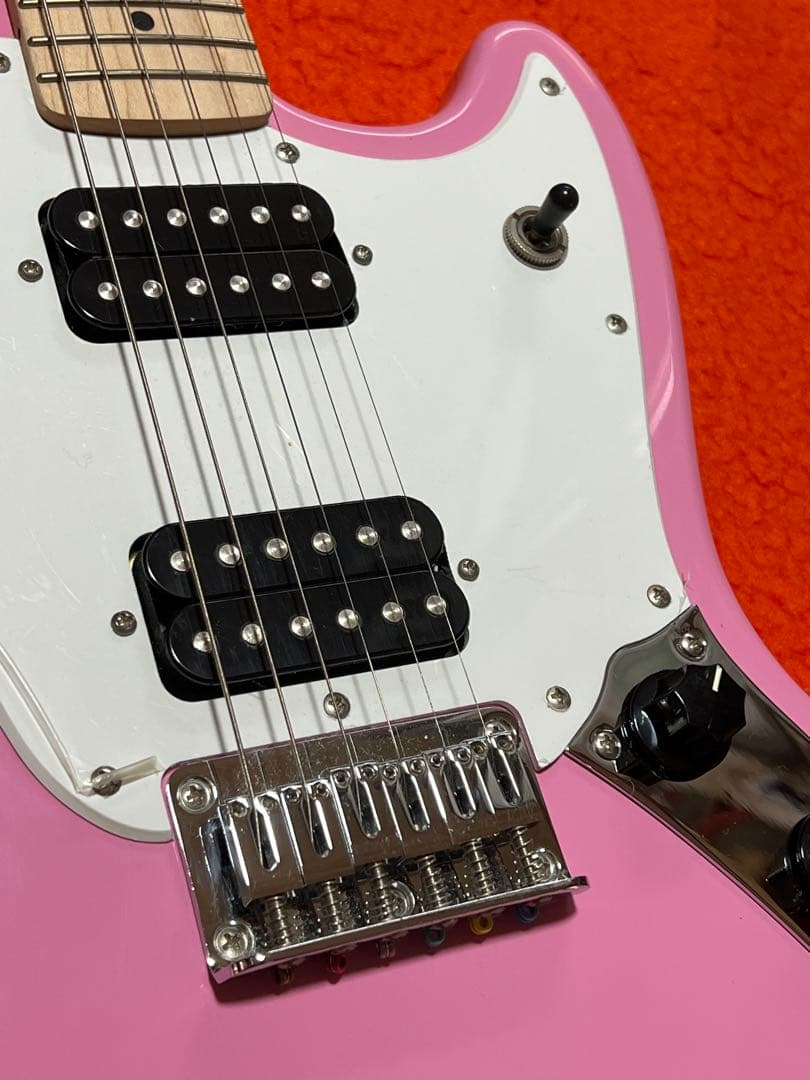 美品 スクワイヤ ソニック ムスタング HH / ショートスケール