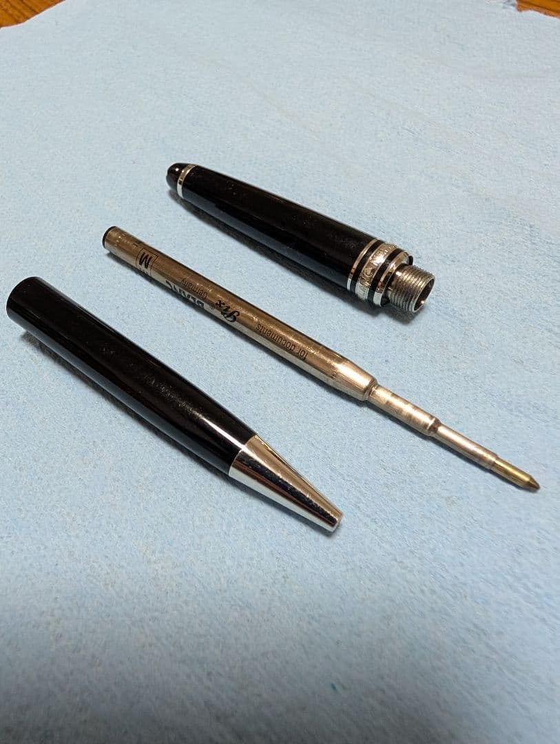 モンブラン マイスターシュテュック プラチナライン 万年筆 ボールペン