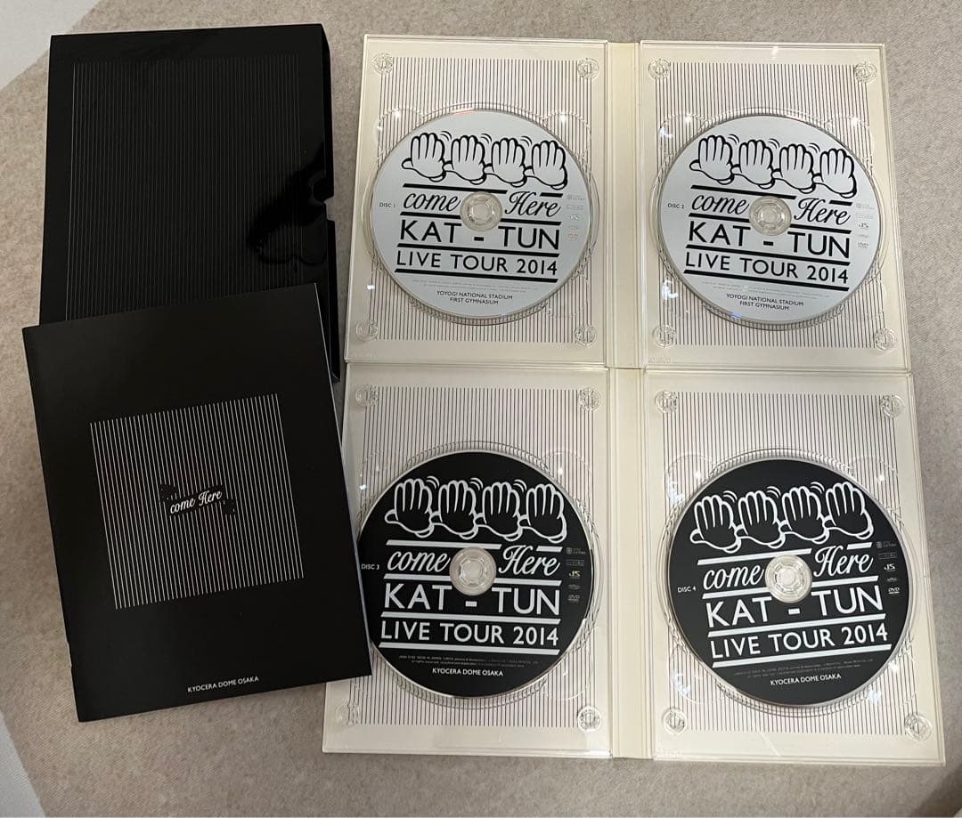 【さらに値下げ！】KAT-TUN LIVE DVD 10枚セット