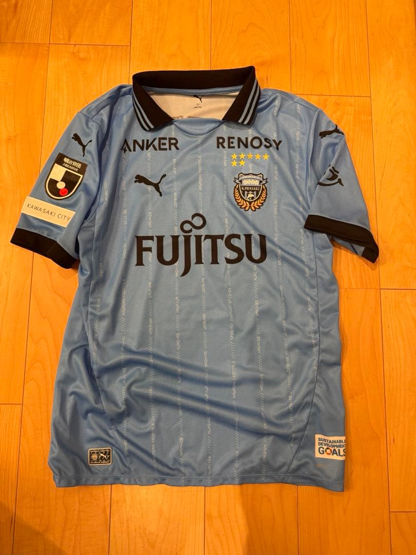 川崎フロンターレ　伊藤達哉　ユニフォーム　XL