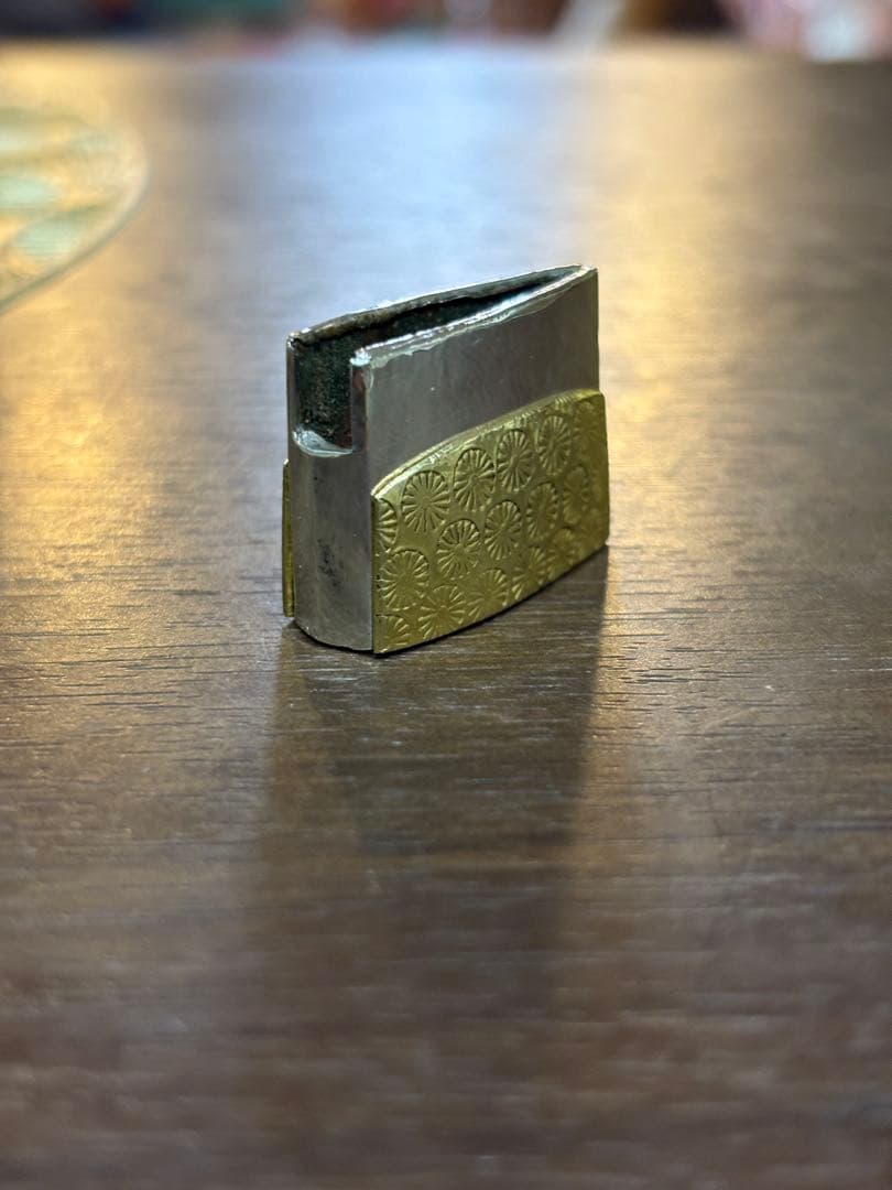 ハバキ　二重はばき　金着せ　銀着せ　はばき