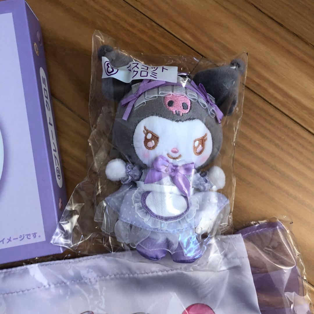 マイメロディ・クロミ 保存容器とプレートセット　8点まとめ売り