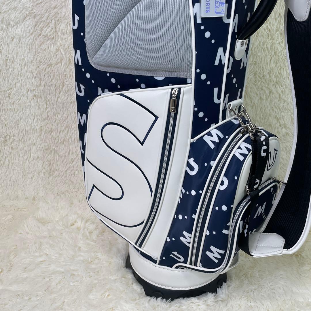 【未使用品】MU SPORTS レディースキャディバッグ