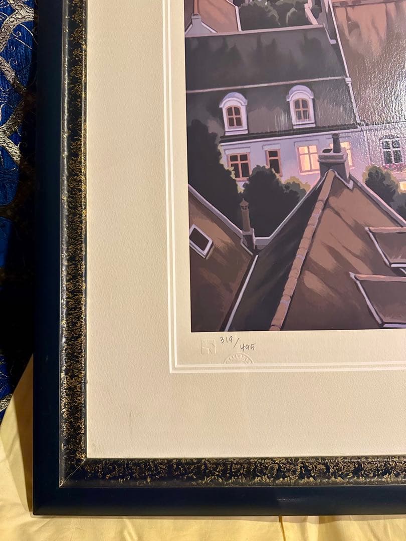 かちょ　笹倉鉄平 [パサージュ デ ルミエール]シルクスクリーン直筆サイン