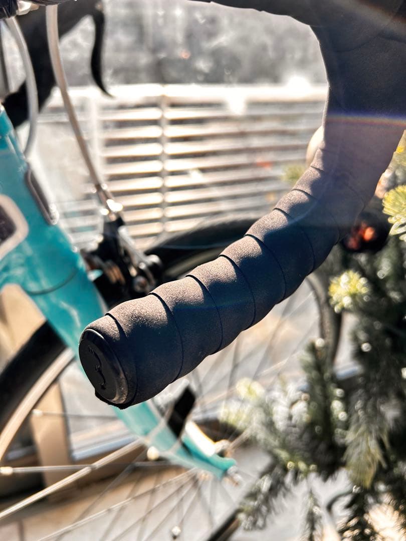 GARNEAU ブラック/ターコイズ ロードバイクジュニア用　24インチ