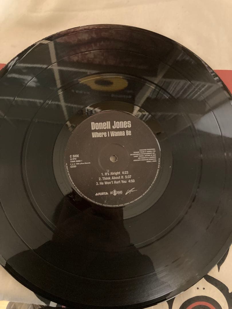 洋楽 Donell Jones / Where I Wanna Be 2LP
