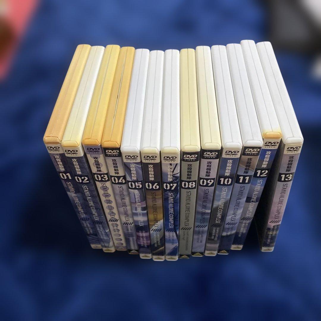 攻殻機動隊 1.2 劇場版 DVD 26巻セット（S.A.C.2nd 7巻欠品）