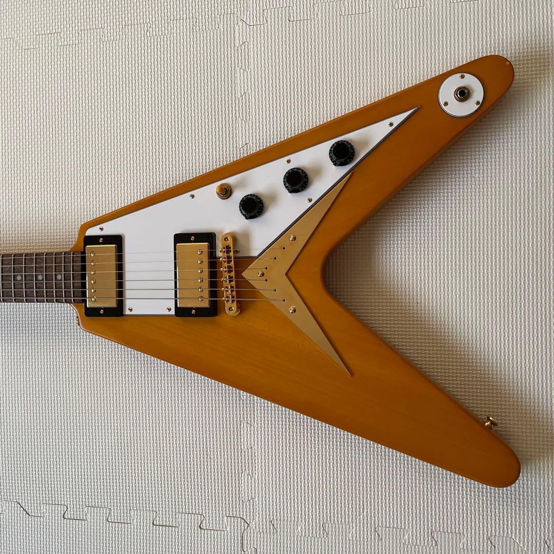 ギター Epiphone IGC 1958 Korina Flying V