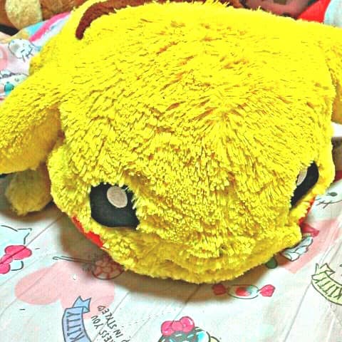 ■ ぬいぐるみ大くったりピカチュウ 激レア！！