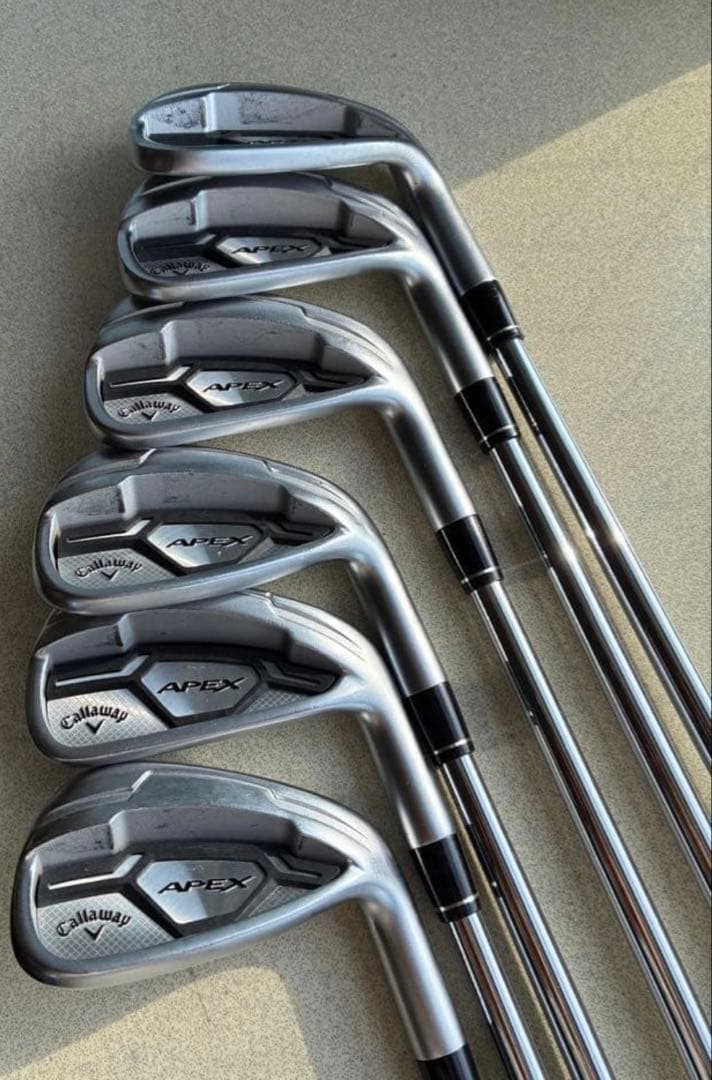 キャロウェイ apex 2016モデル アイアンセット 6本初心者〜上級者