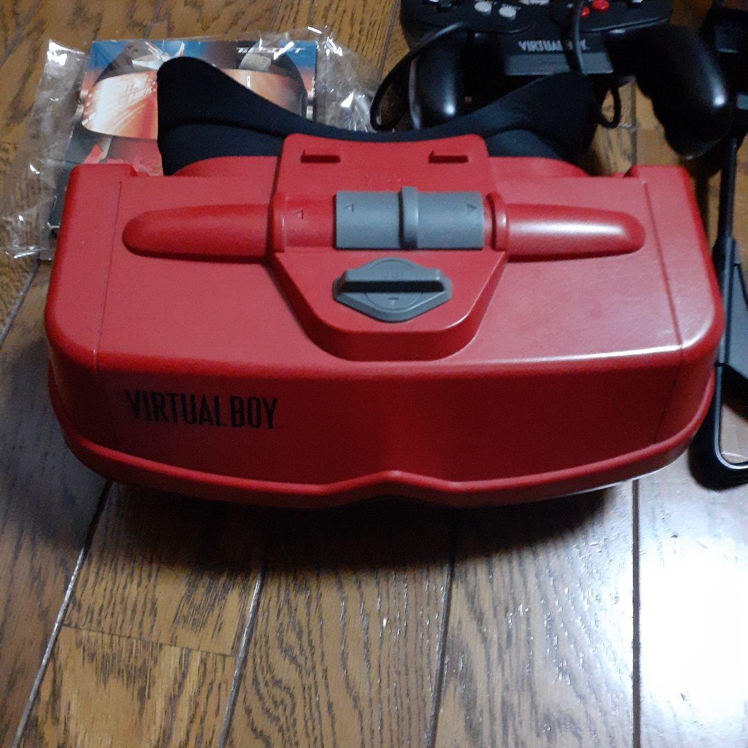 バーチャルボーイ本体　箱なし　ACアダプタタップ、レッドアラーム　テトリスセット