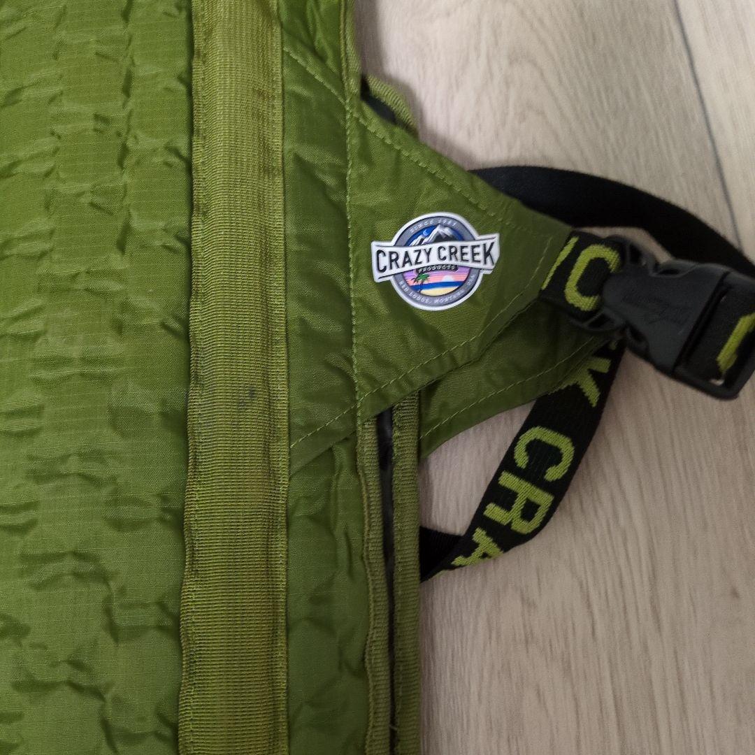 CRAZY CREEK 折りたたみチェア オリーブグリーン