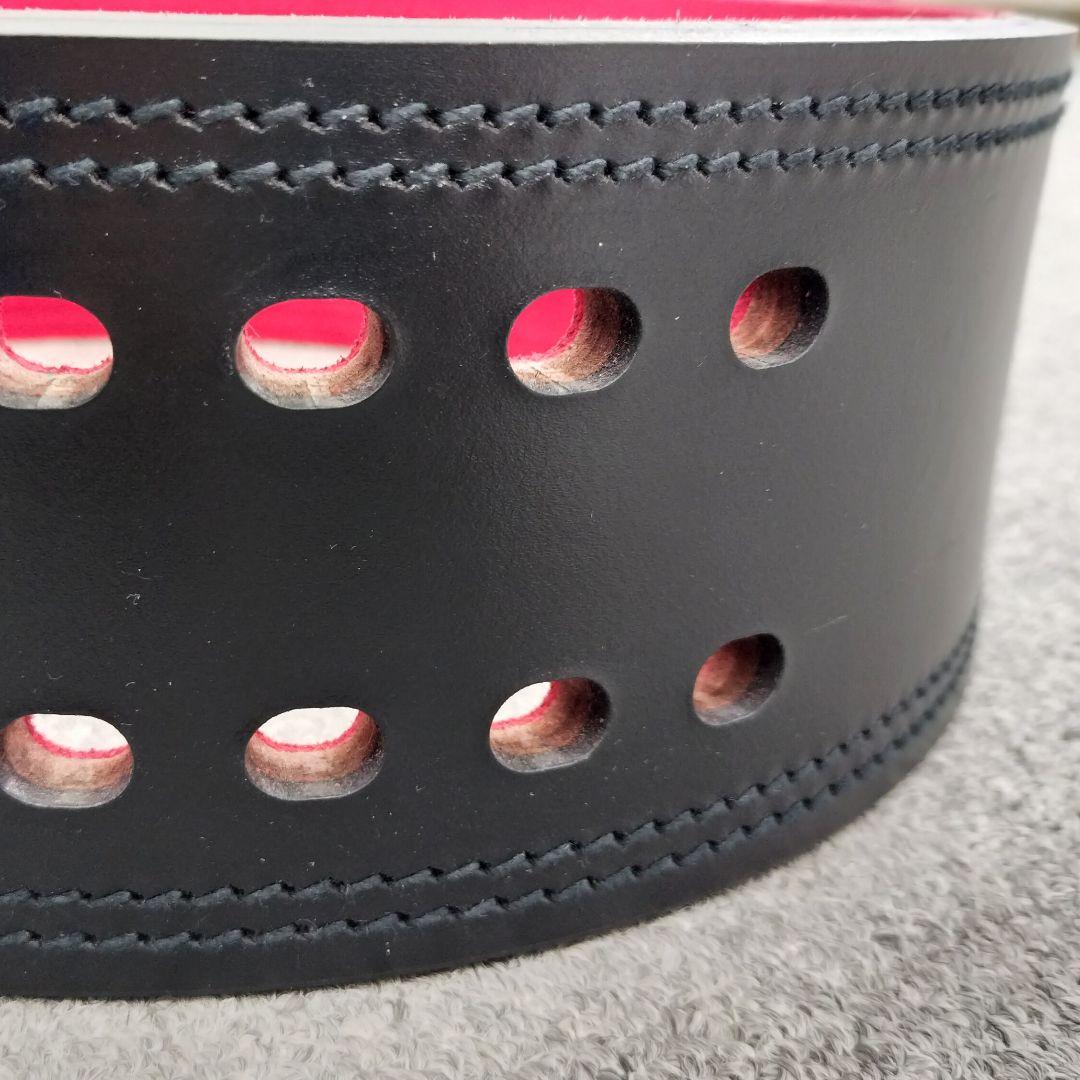 SBD パワーベルト 13mm Mサイズ 黒/赤