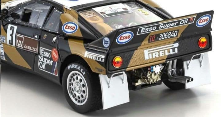 京商オリジナル 1/18 ランチア ラリー 037 1985 タルガ・フローリオ
