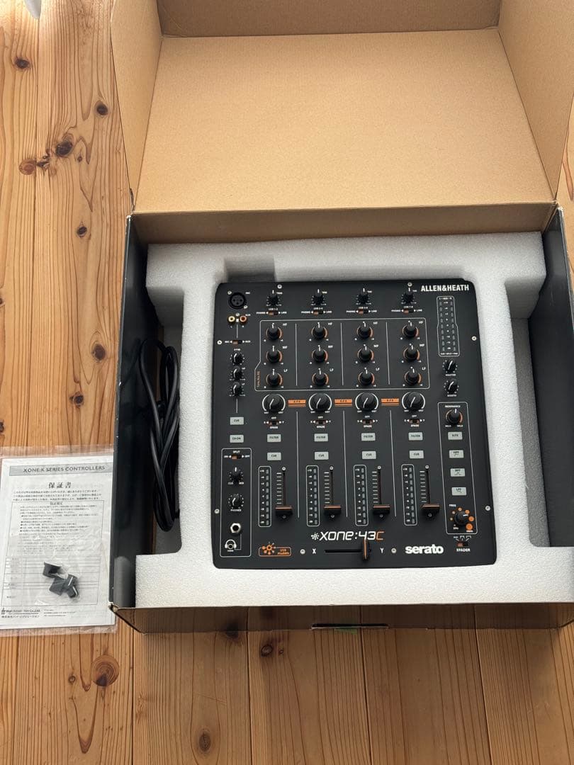 Allen & Heath Xone:43C 元箱付【要メンテ・現状渡し】