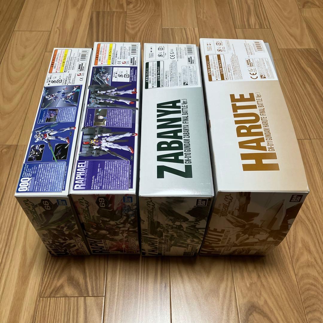 HG ダブルオークアンタ ラファエル サバーニャ ハルート最終決戦仕様セット