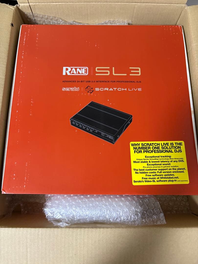 【おまけ充実】RANE SCRATCH LIVE SL3　スクラッチライブ