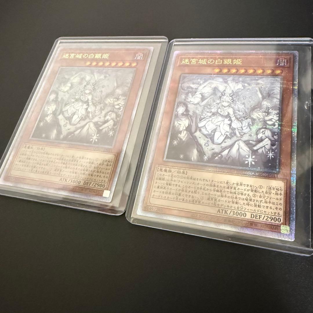 迷宮城の白銀姫　絵違い 25th シク　2枚セット
