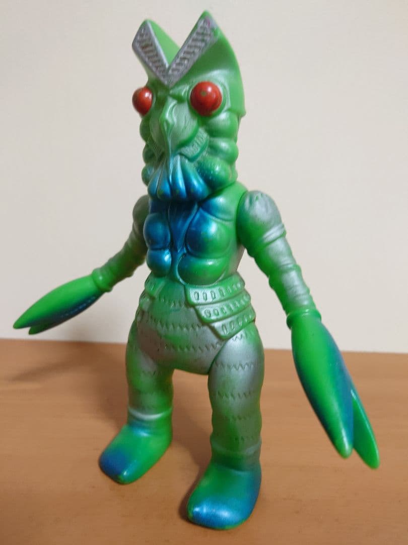 【当時もの】マルサン　ソフビ　バルタン星人　初代ウルトラマン