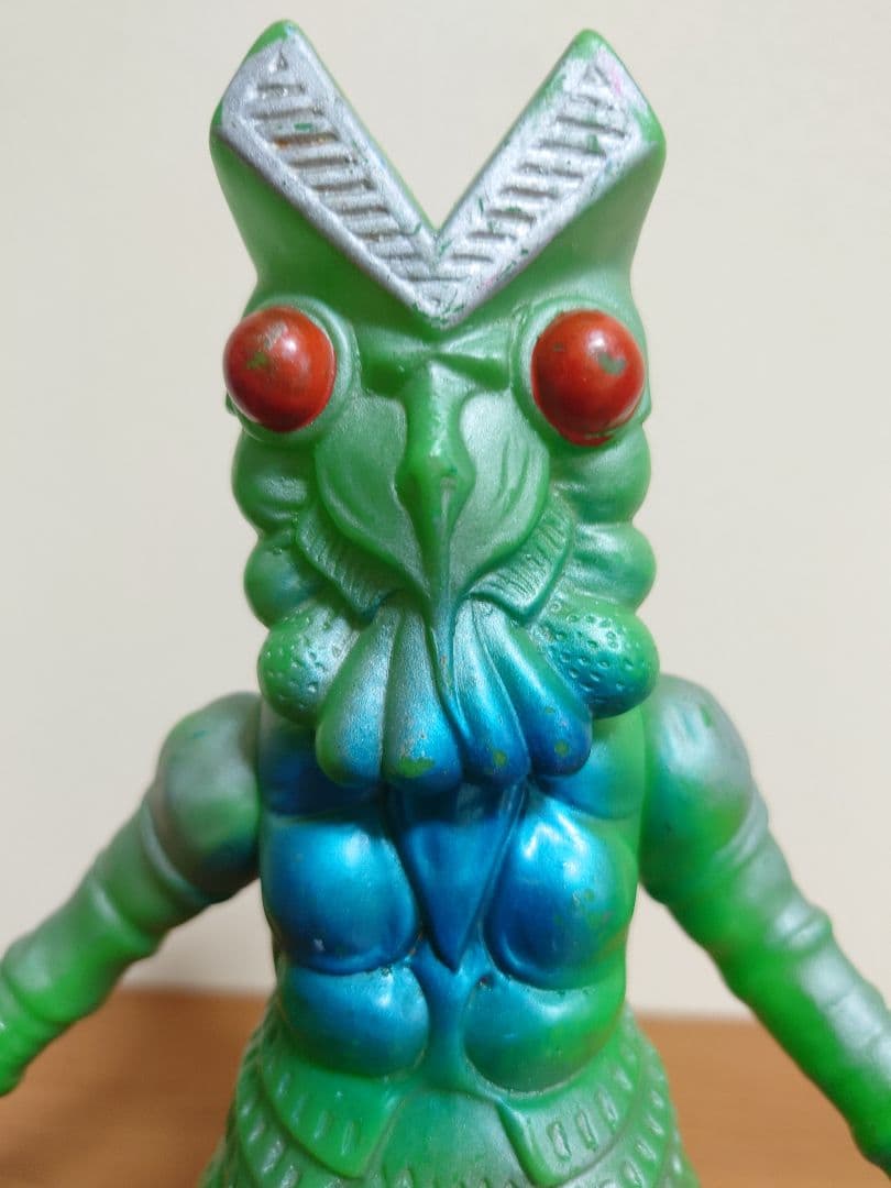 【当時もの】マルサン　ソフビ　バルタン星人　初代ウルトラマン