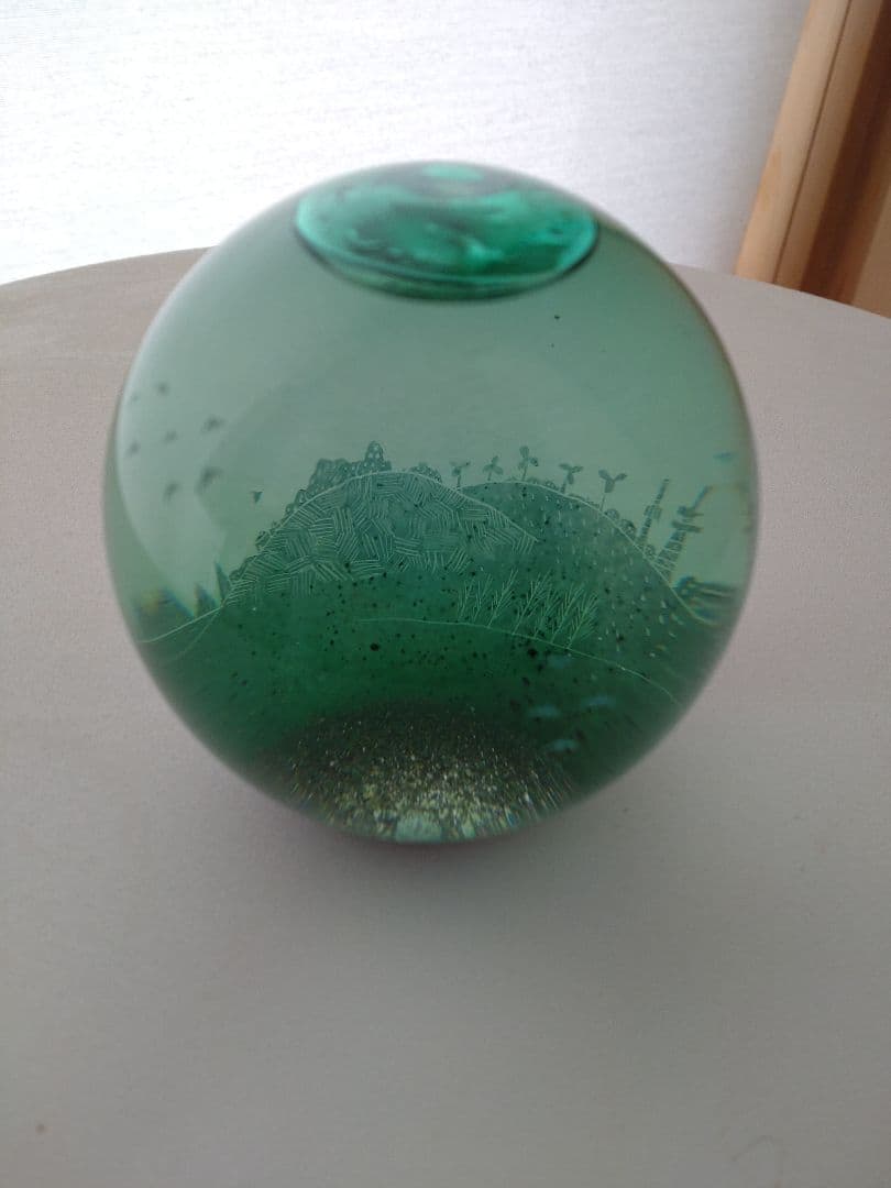 金津沙矢香さん　スノードーム