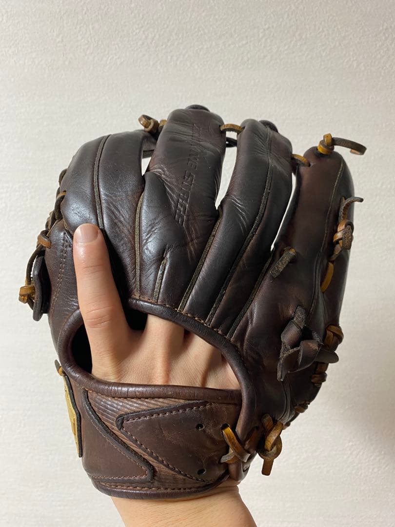 【ゼット】美品！ZETT軟式用グローブ　左用