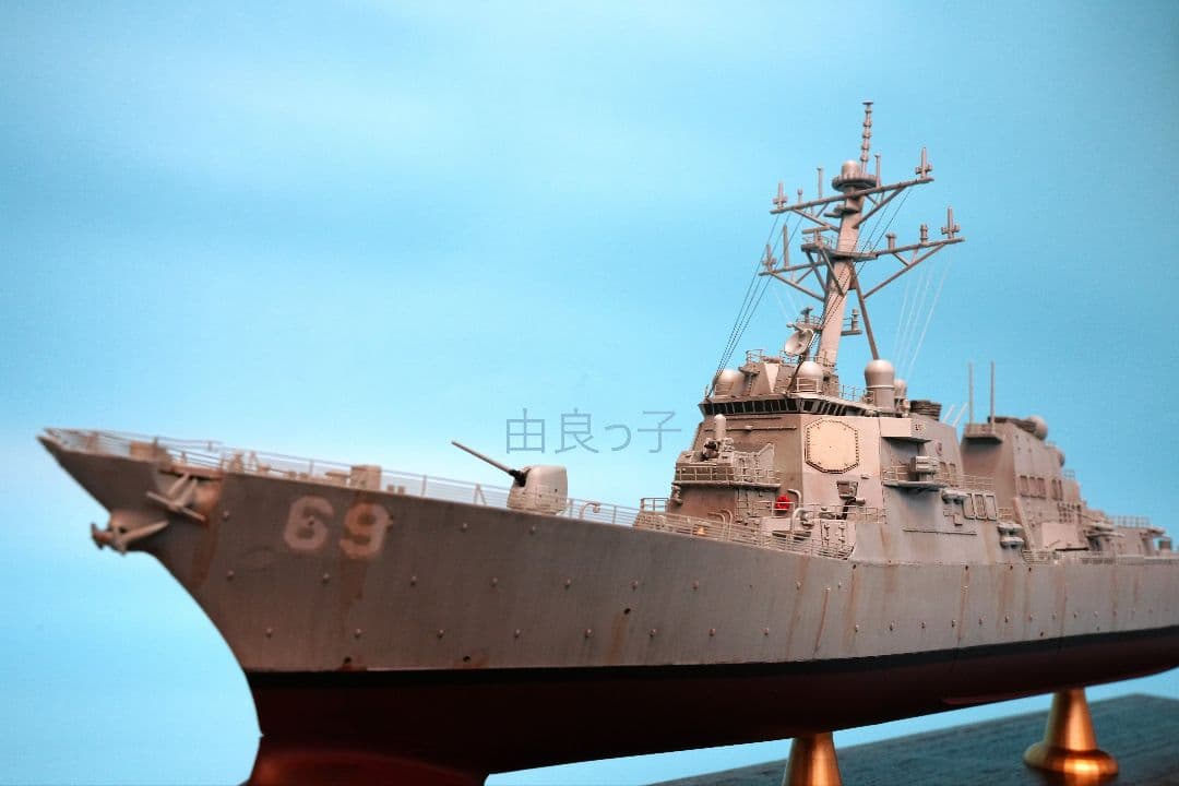 1/350 アメリカ海軍 USS DDG-69 ミリアス 完成品