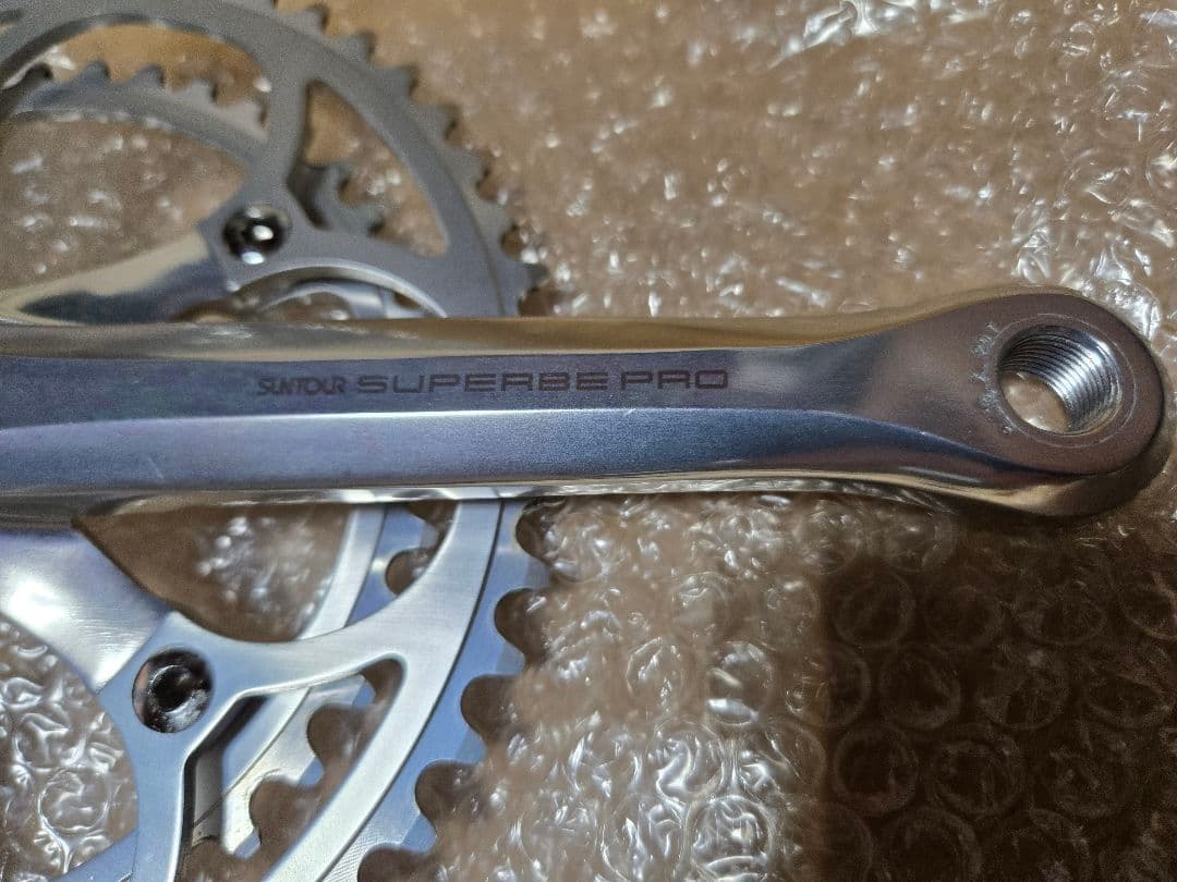 中期S サンツアー シュパーブプロ クランク 52/42 170BB