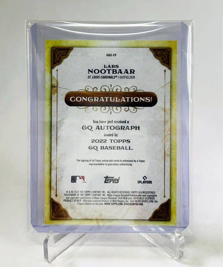 ヌートバー Gypsy Queen Baseball RC Nootbaar