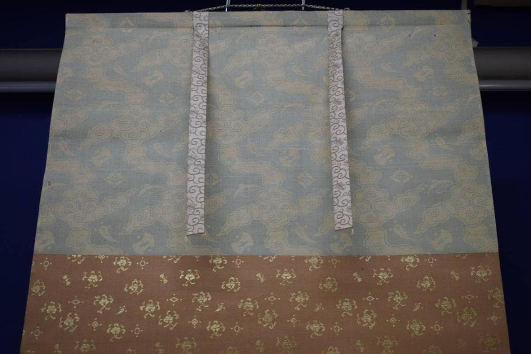 真作/橋本雅邦/渓山帰牛図/橋本秀邦の桐極箱付/布袋屋掛軸HG-951