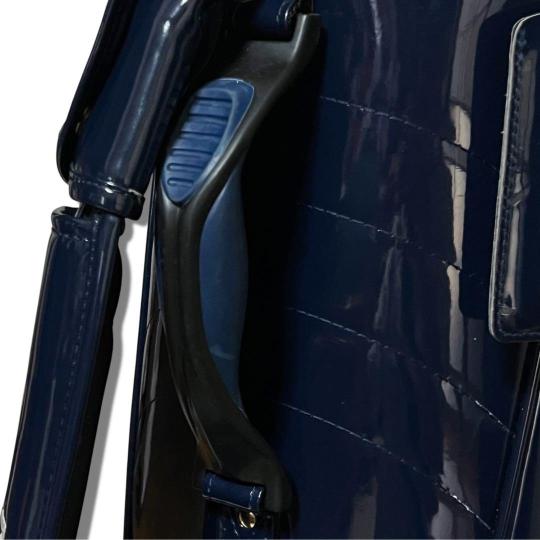 美品 限定 希少 ムータマリン スタンド キャディバッグ 刺繍 エナメル ゴルフ