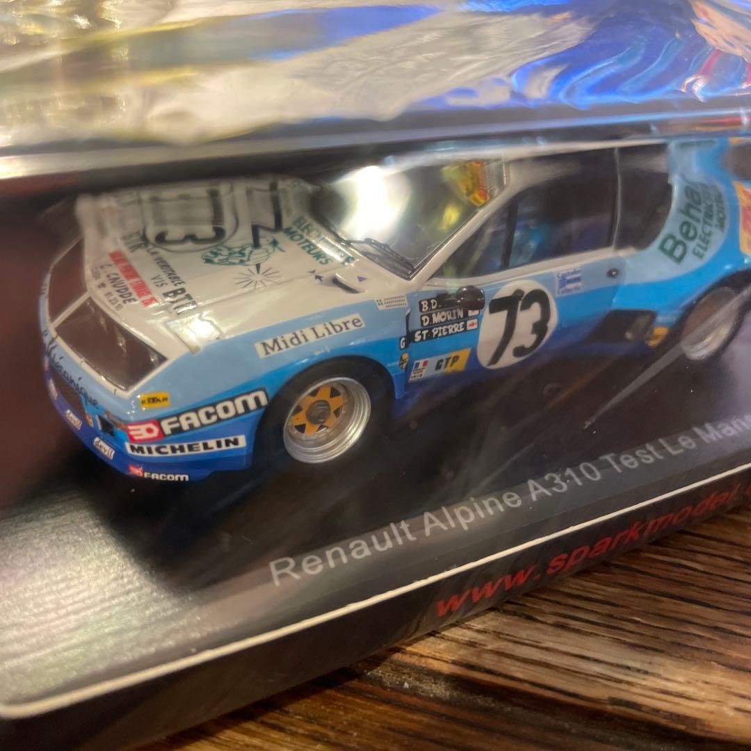 絶版　1/43 ルノー　アルピーヌ　A310 1978年　ルマン24時テスト