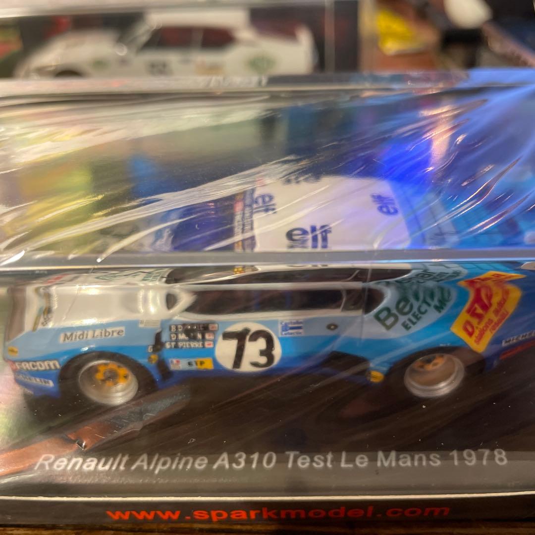 絶版　1/43 ルノー　アルピーヌ　A310 1978年　ルマン24時テスト