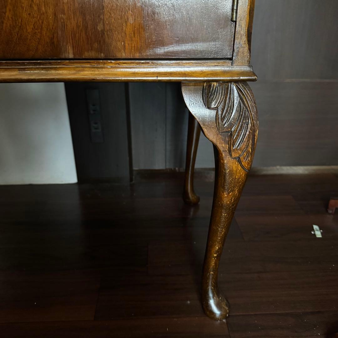 アンティーク木製チェスト ヴィンテージ　たんす　クラシック　古道具　英国　茶色