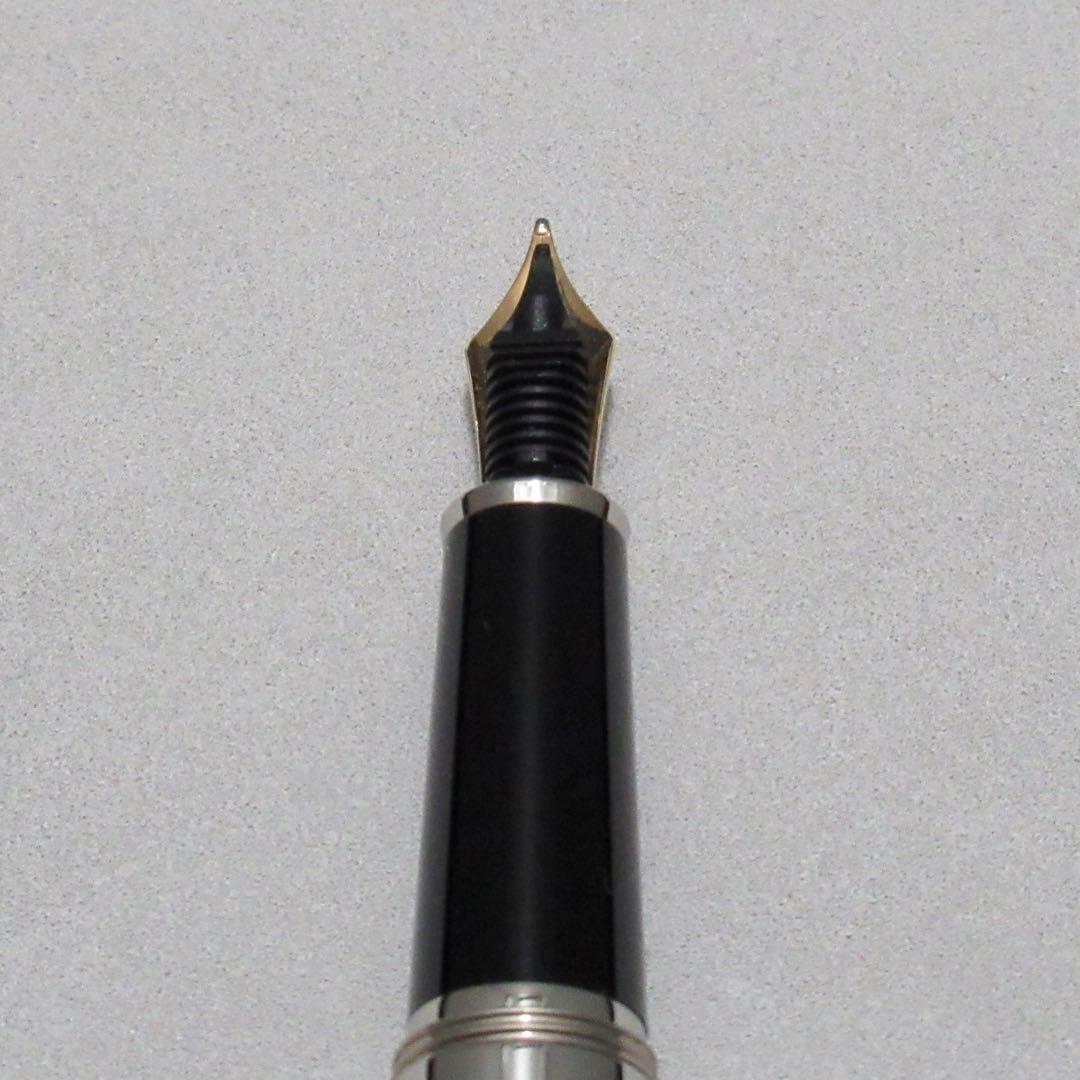 モンブラン 万年筆 145 ソリテール ヘマタイト 3508