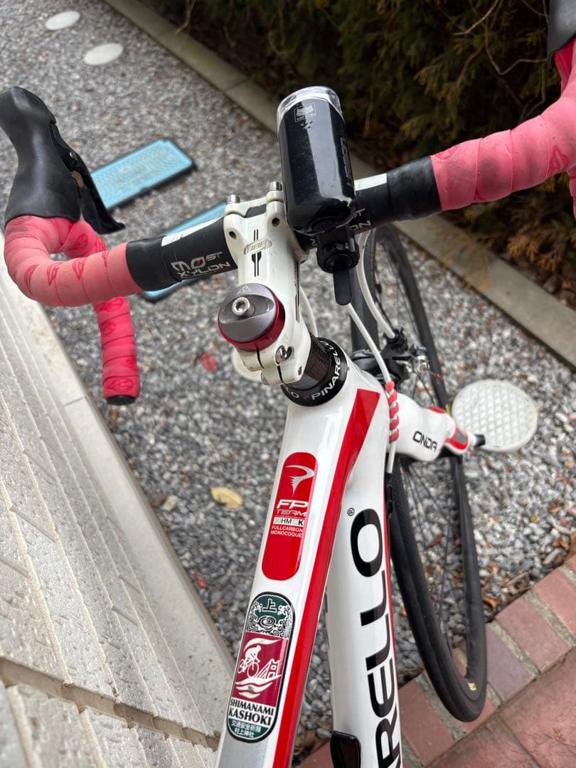 PINARELLO FP TEAM ロードバイク ホワイト/レッド