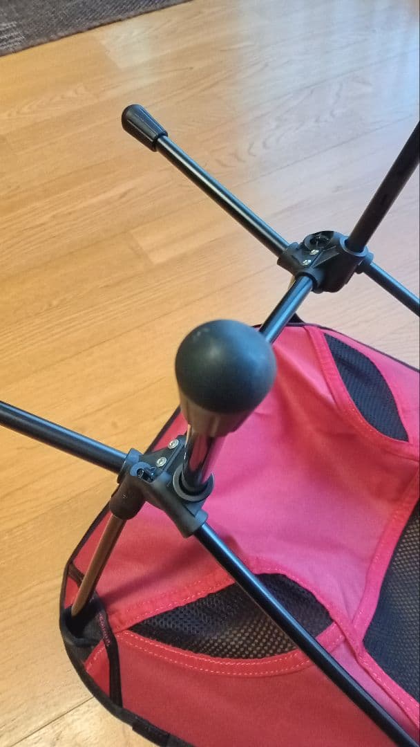 ☆美品☆30周年アニバーサリーHelinoxミニ 折りたたみチェア 赤