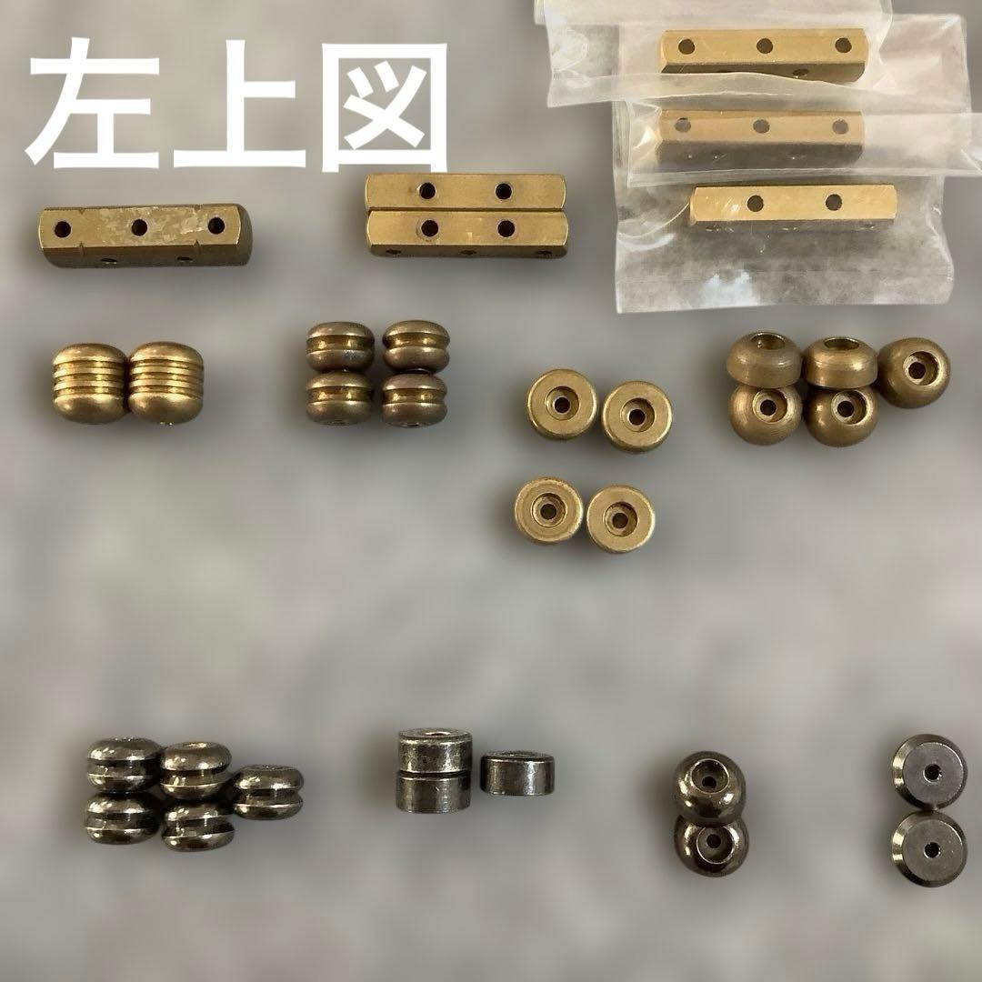 タミヤ ミニ四駆 マスダンパーセット ブラック・シルバー・ブロンズ