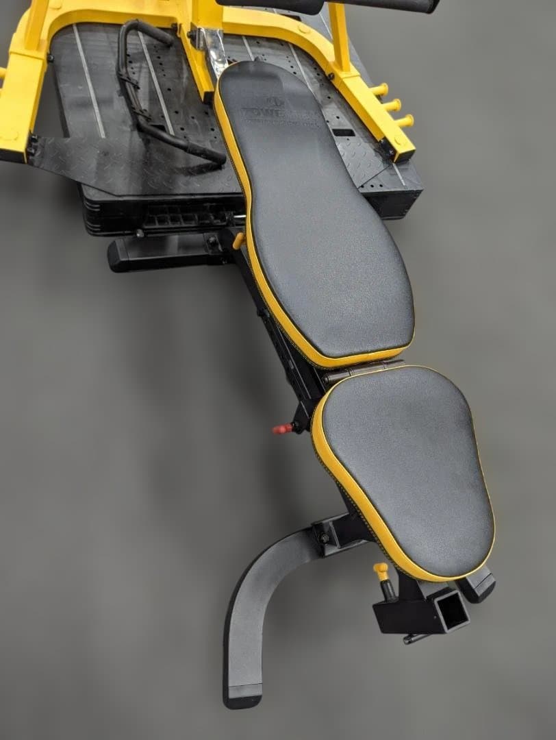 POWERTEC　レバレッジ WB-LS20　ベンチ＆フライ＆レッグ付