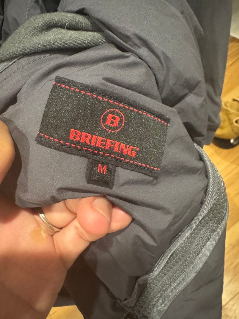 TOMBRIEFING フード付きハイブリッドダウン　Mサイズ