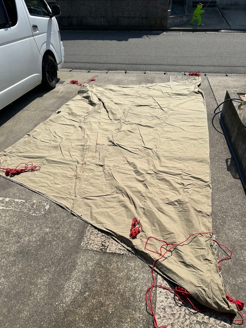 FIELDOOR大型TCタープ、ガイロープ付