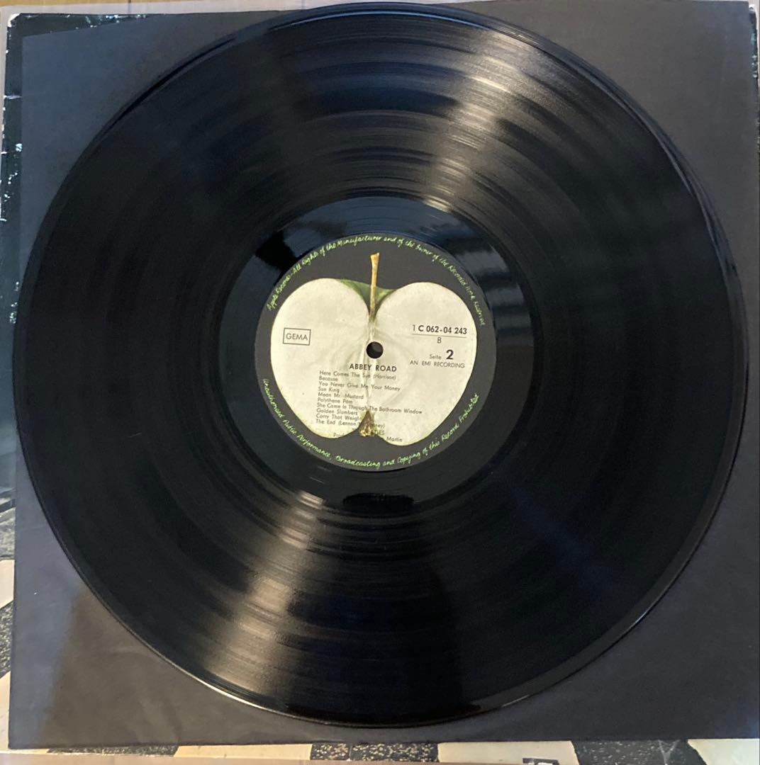 稀少ドイツオリジナル初回Abbey Road Beatlesビートルズレコード