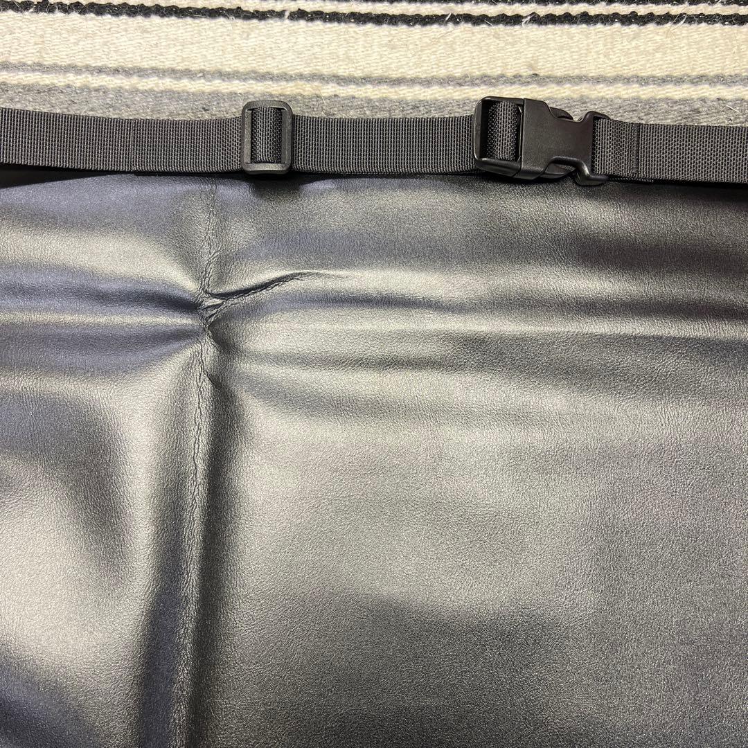 【裏地付】ラビット　尻あて　腰当尻皮　登山　毛皮敷物　キャンプ　チェア マタギ