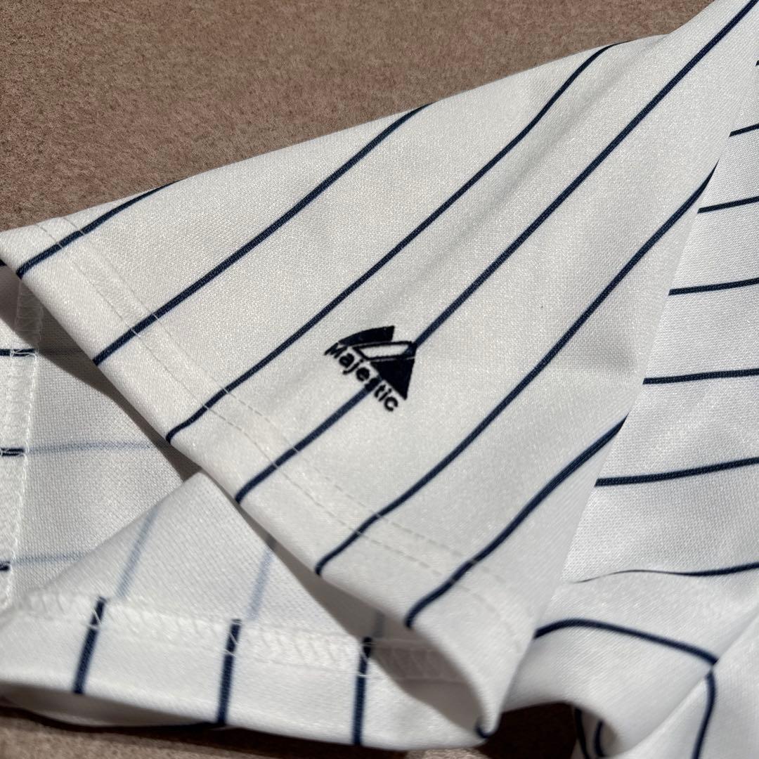 ニューヨークヤンキース　NY ユニフォーム　ベースボールシャツ　野球　応援 M