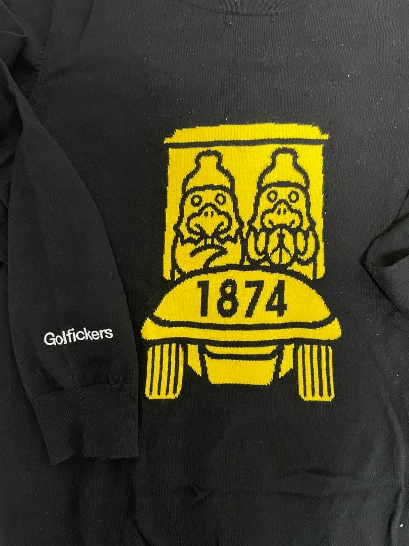 LYLE&SCOTT x GOLFICKERS コラボニット ブラック M